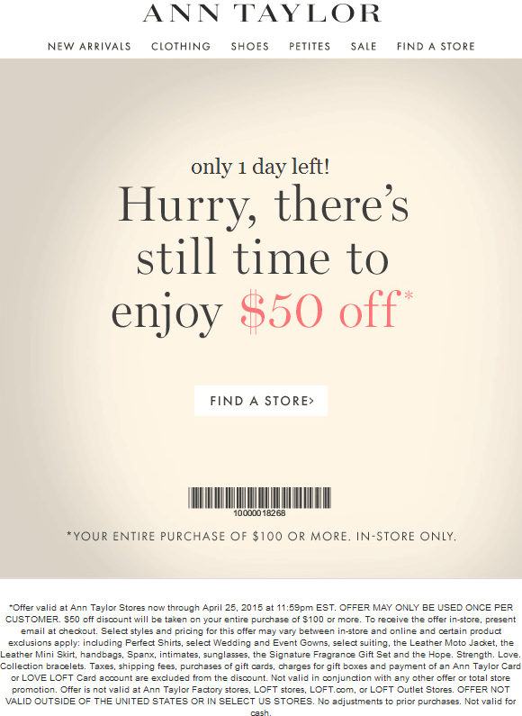 Ann Taylor coupons 30 off everything at Ann Taylor