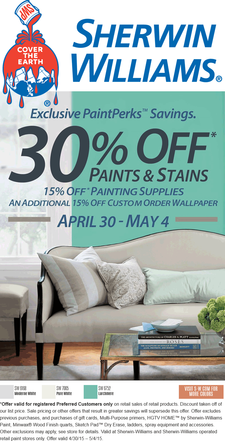 44 sherwin williams coupon 40 off