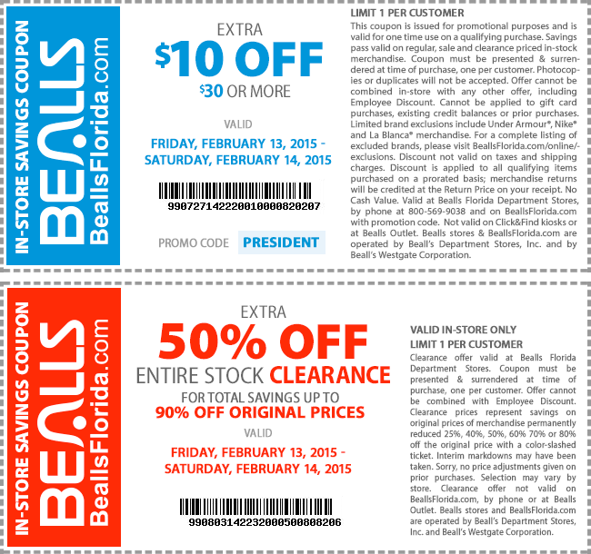 bealls in store coupons printable